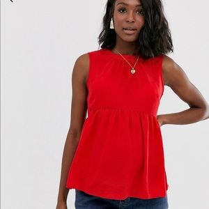 NEW Maternity Sleeveless Smock Top